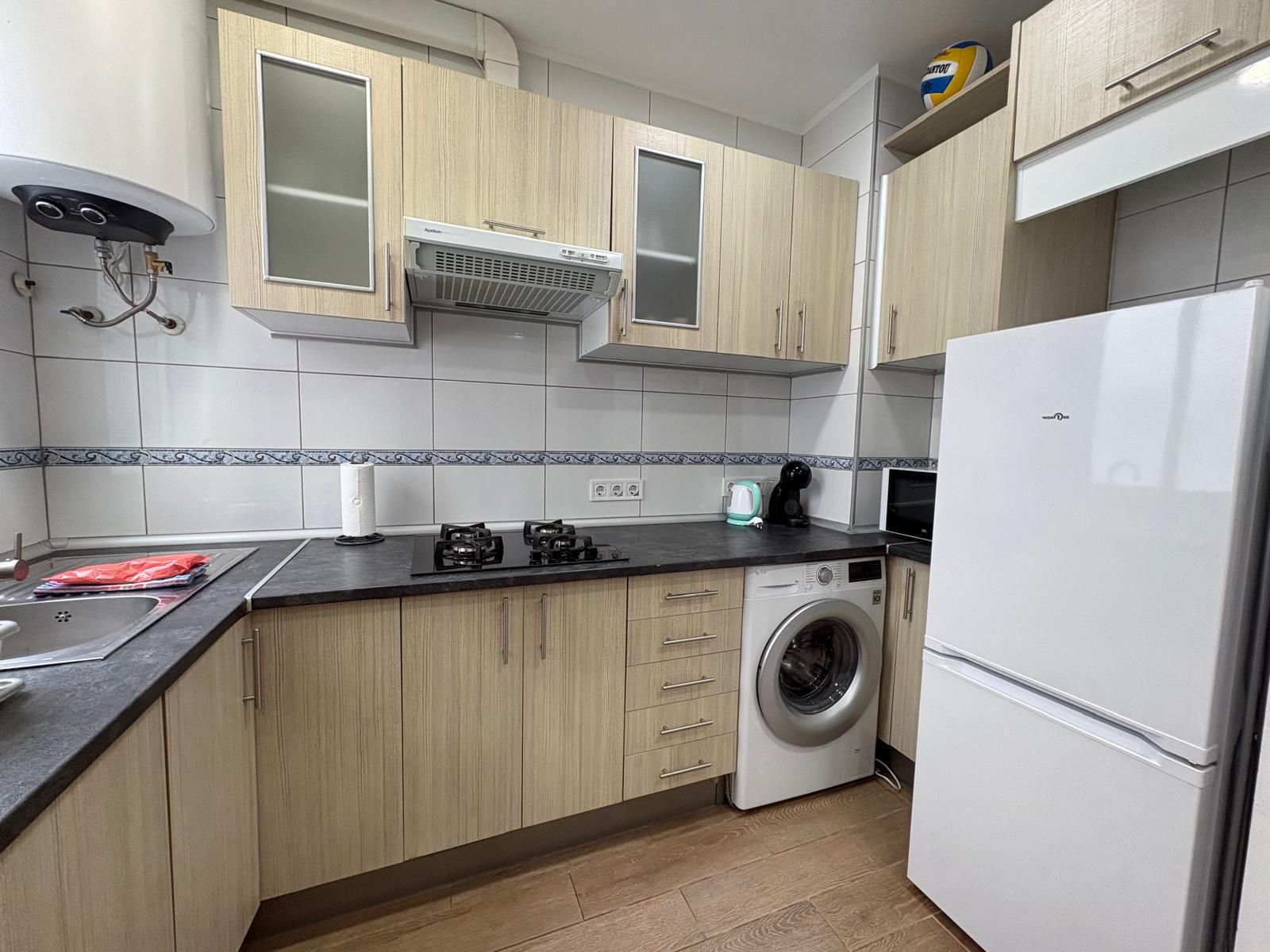 Kitchen of Flat for sale in  Valencia Capital  with Air Conditioner and Parquet flooring