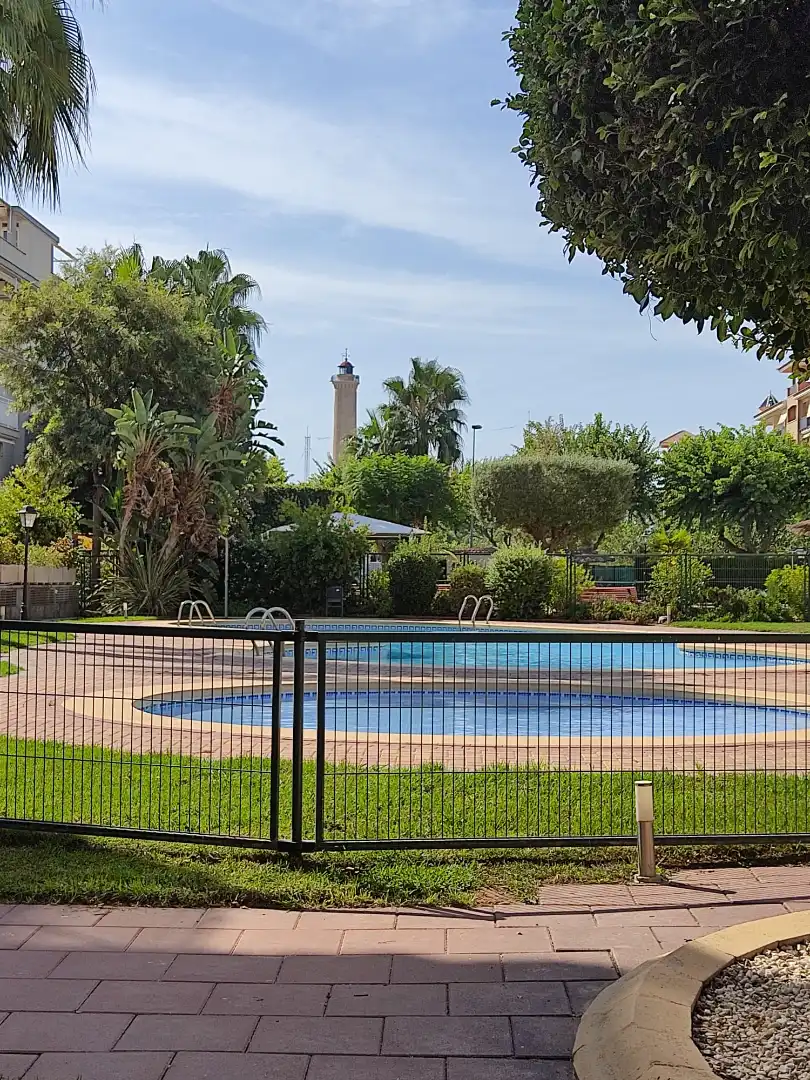 Piscina de Apartamento en venta en Canet d'En Berenguer con Aire acondicionado, Amueblado y Piscina comunitaria