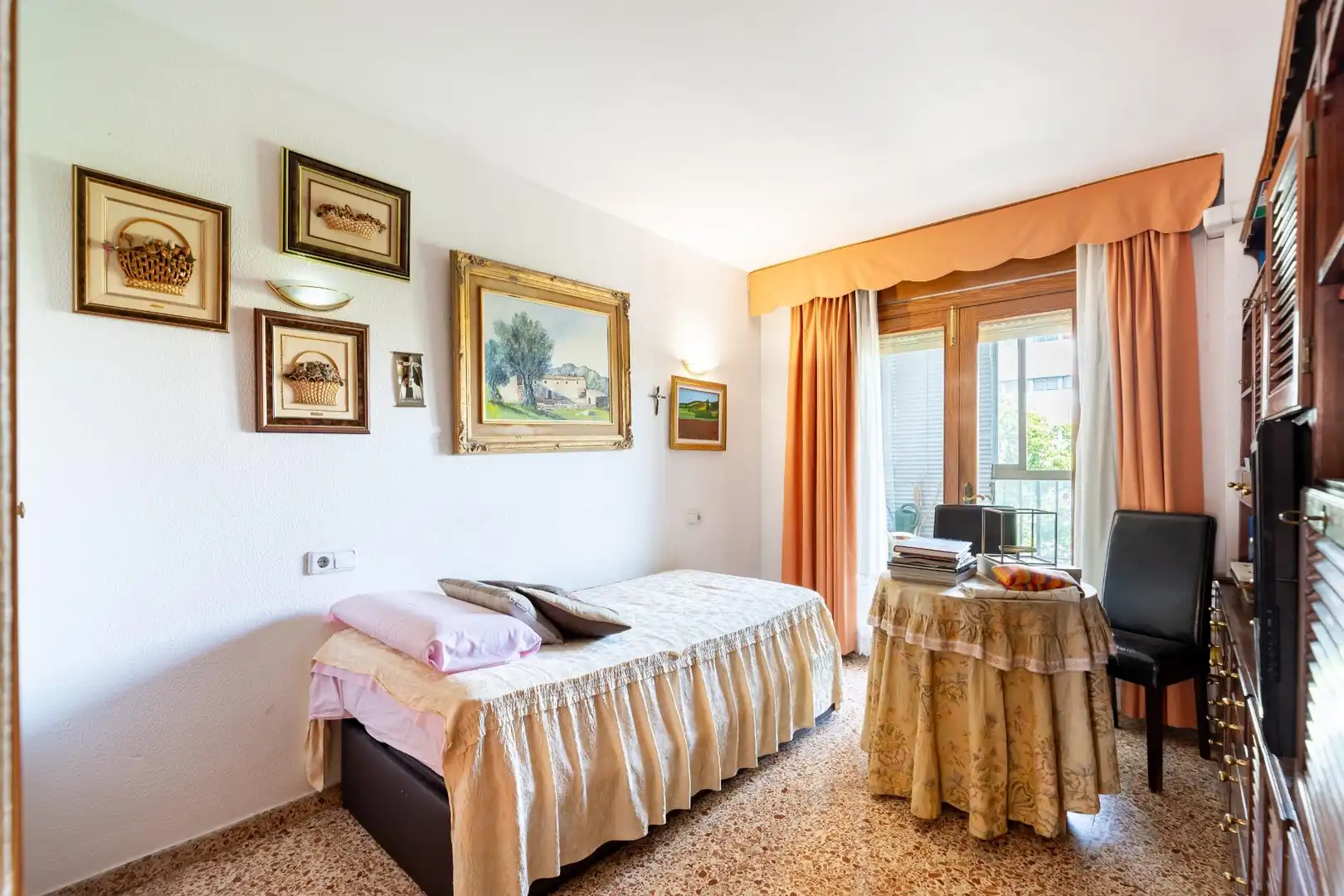 Bedroom of Flat for sale in  Palma de Mallorca  with Air Conditioner, Heating and Terrace