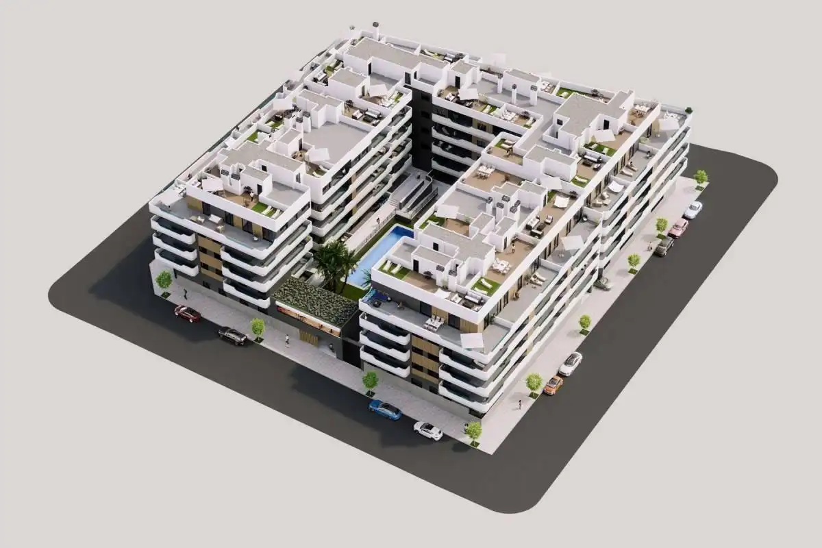 Apartament amb piscina en venda a Santa Pola ciudad, imagen 6