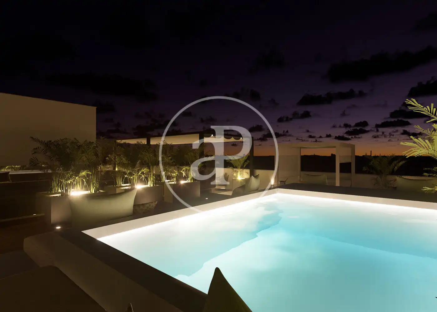 Piscina de Pis en venda en Madrid amb Aire condicionat, Calefacció i Jardí privat