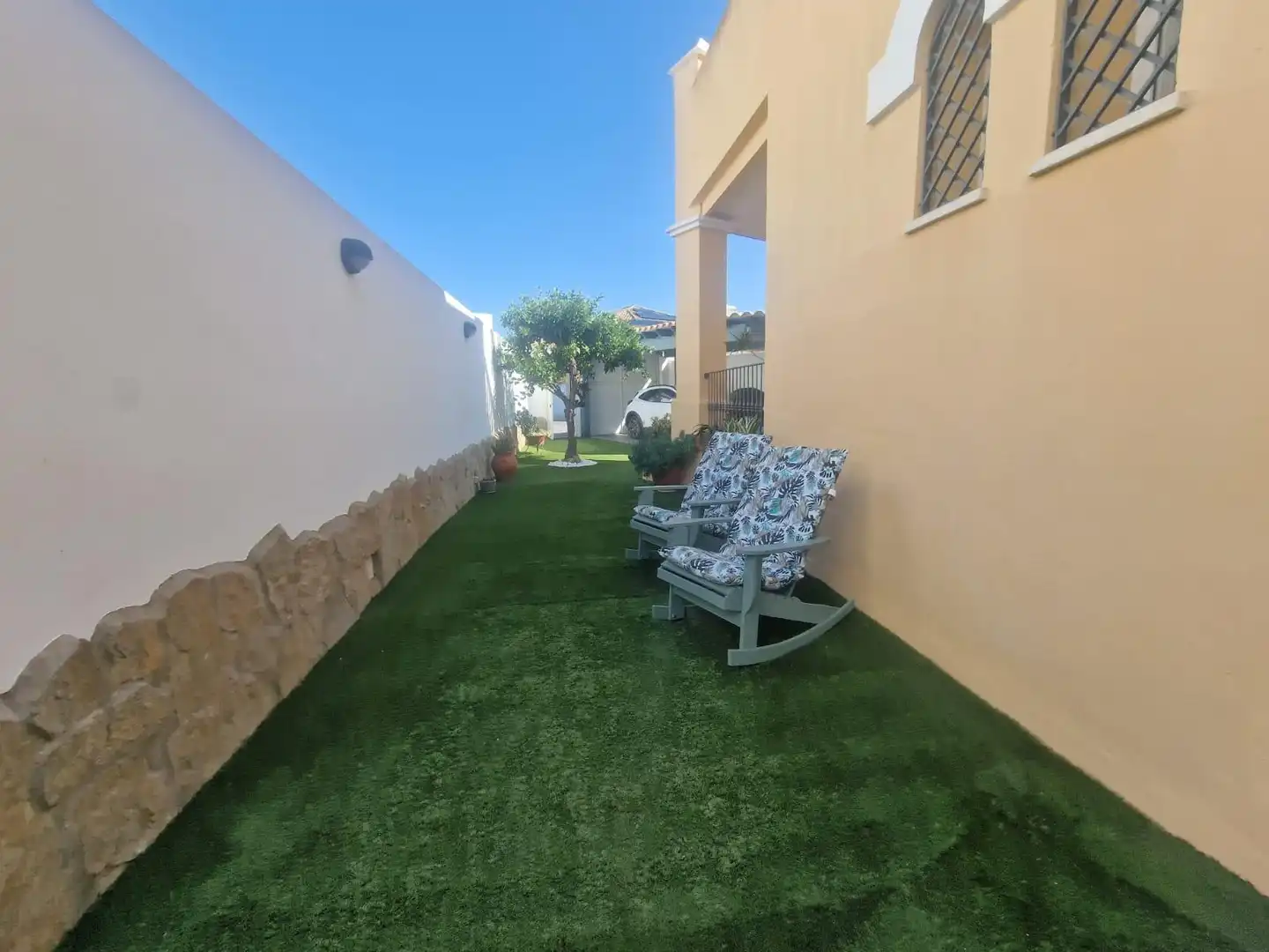 Terrassa de Casa o xalet en venda en San Fernando amb Aire condicionat, Calefacció i Jardí privat