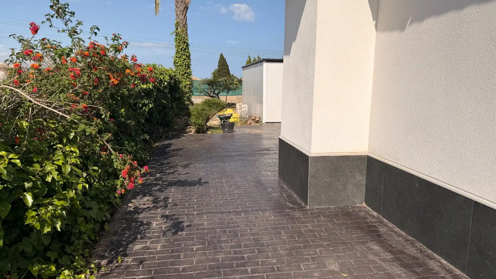 Terraza de Casa o chalet en venta en Elche / Elx con Aire acondicionado, Calefacción y Jardín privado