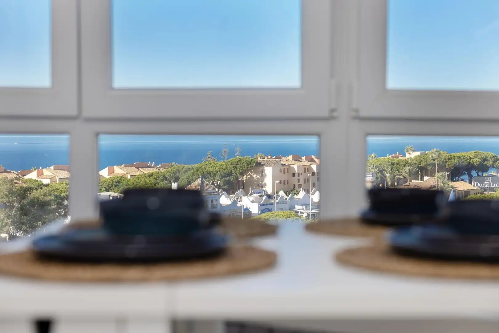 Esszimmer von Wohnung zum Verkauf in Mijas mit Privatgarten und Gemeinschaftspool