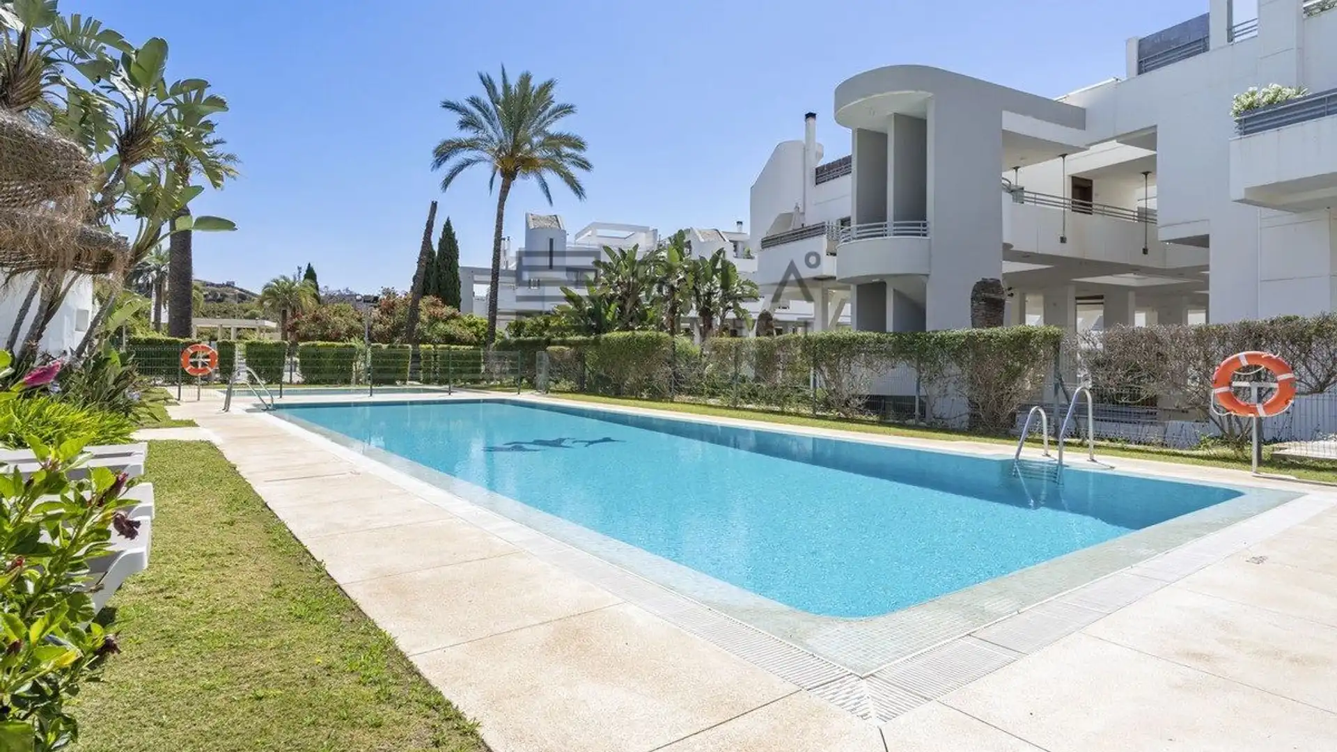 Garden of Flat for sale in Mijas  with Air Conditioner, Terrace and Storage room