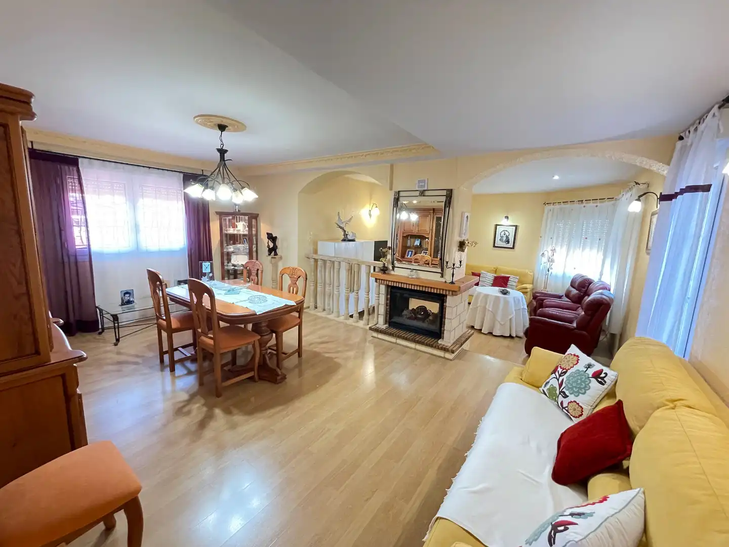 Living room of Houses for sale in Almería  with Air Conditioner, Heating and Private garden
