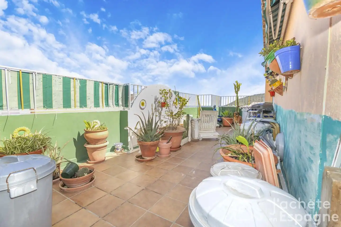 Terrasse von Dachboden zum Verkauf in Benitachell / El Poble Nou de Benitatxell mit Klimaanlage und Terrasse