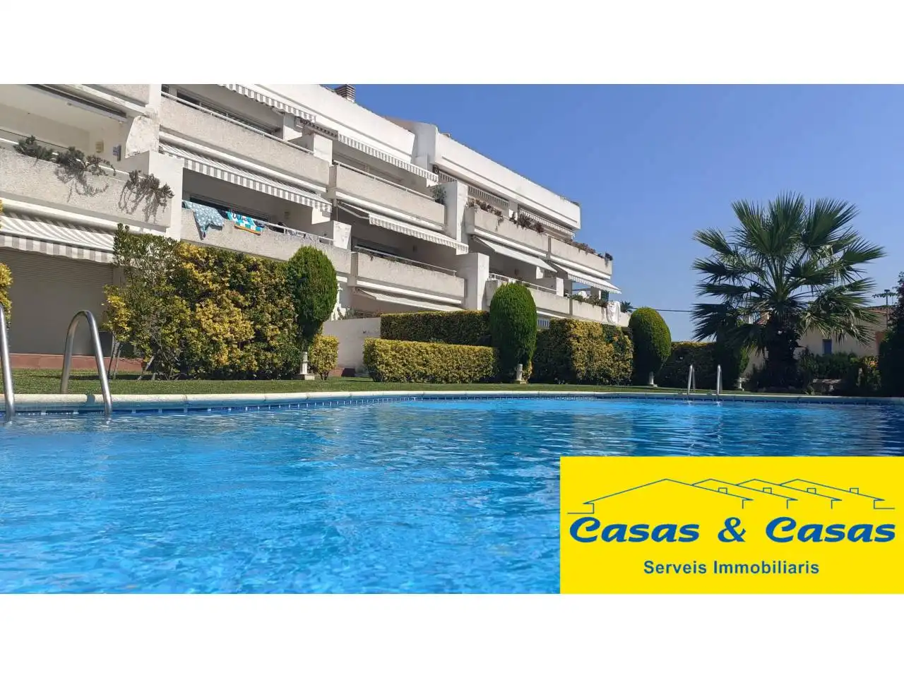 Swimming pool of Flat for sale in L'Escala  with Private garden, Terrace and Furnished