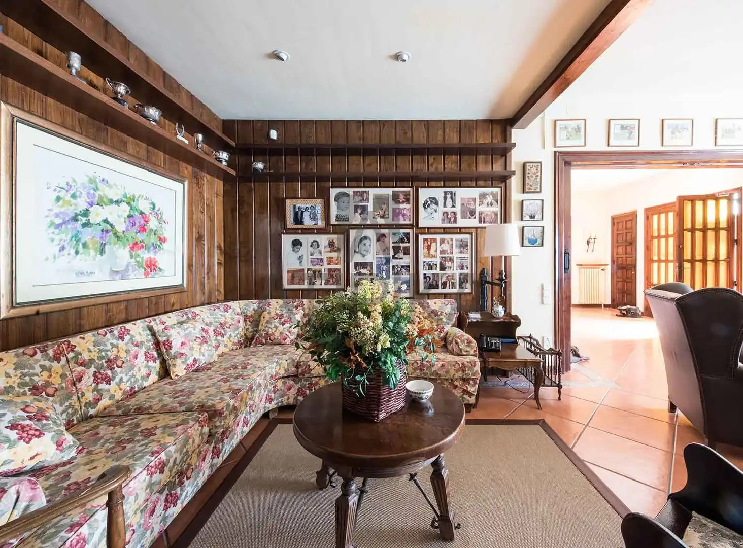 Sala d'estar de Casa o xalet en venda en Sant Andreu de Llavaneres amb Calefacció, Terrassa i Traster