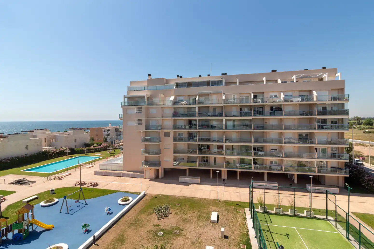 Exterior view of Flat for rent in El Puig de Santa Maria  with Air Conditioner, Heating and Private garden