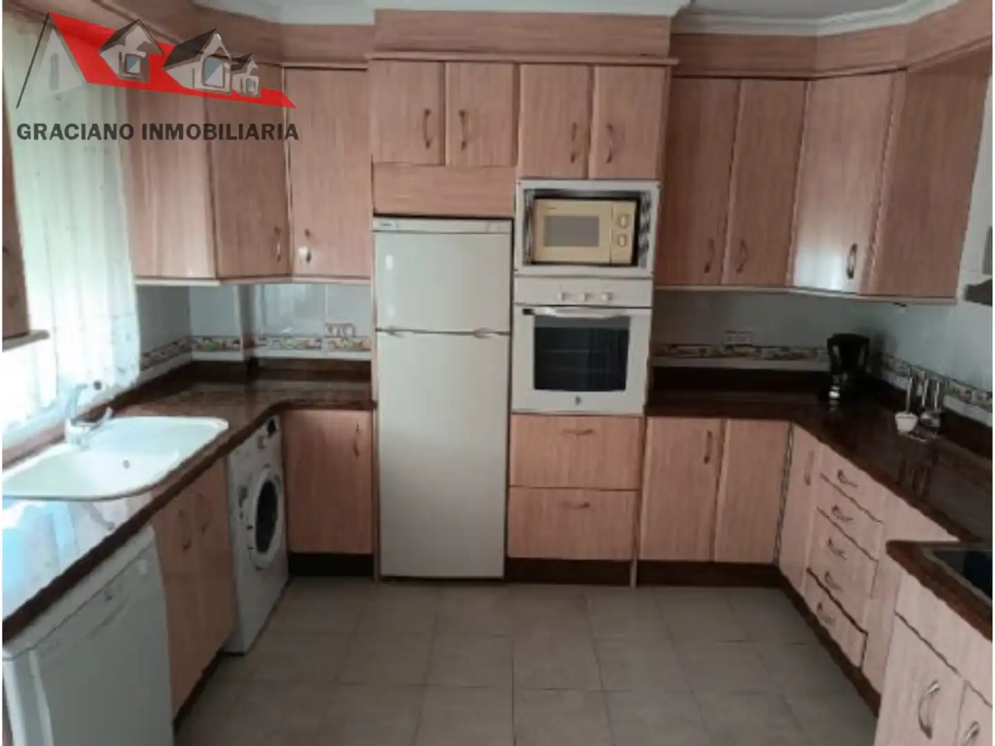 Cocina de Piso de alquiler en Albacete con Calefacción, Terraza y Amueblado