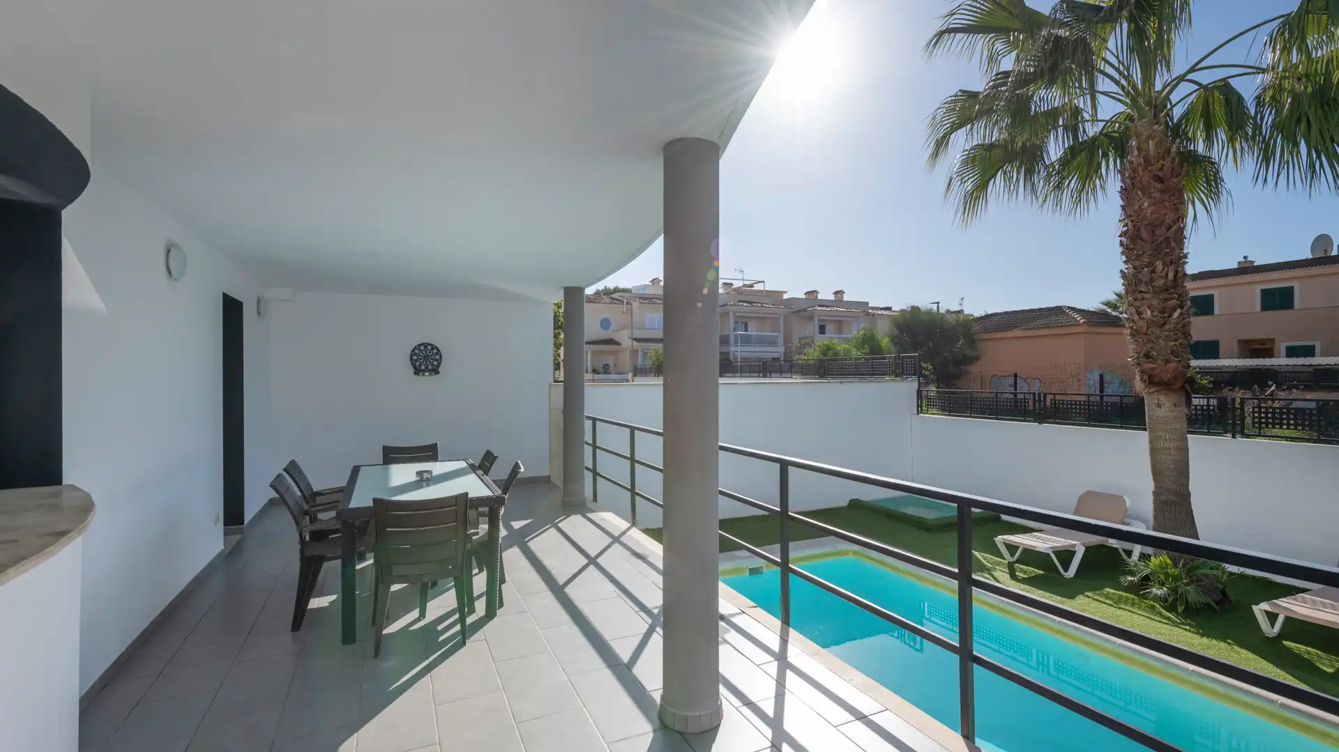 Piscina de Casa o xalet en venda en  Palma de Mallorca amb Aire condicionat, Calefacció i Terrassa