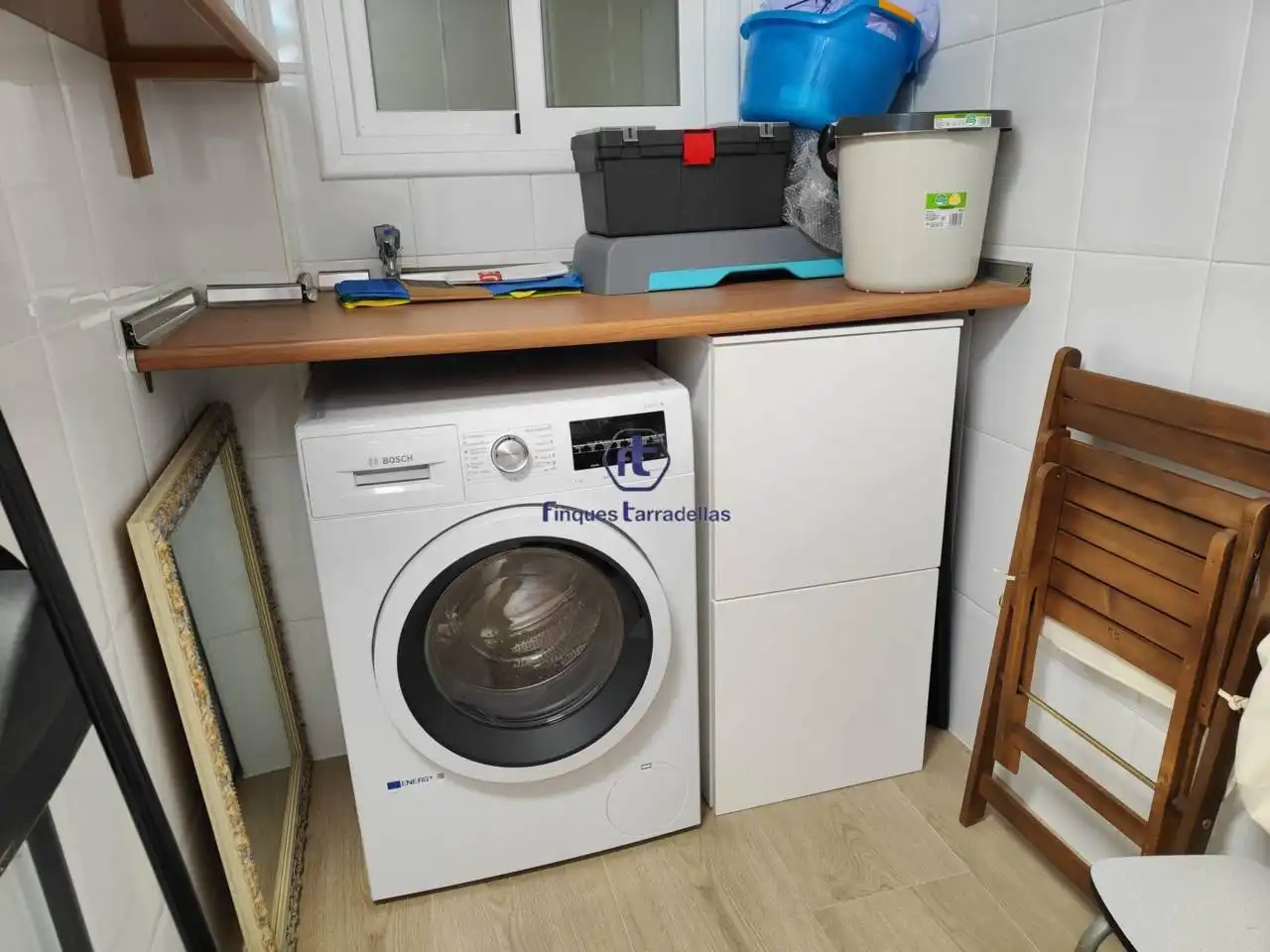 Kitchen of Flat for sale in Blanes  with Heating, Terrace and Furnished