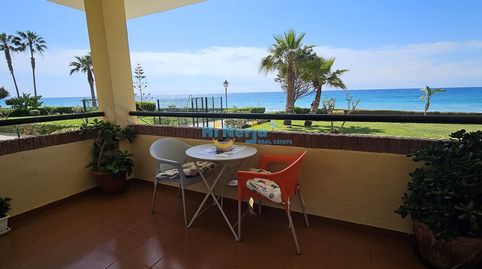 APARTAMENTO 1 DORMITORIO , TERRAZA,  PRIMERA LINEA DE PLAYA Y VISTAS AL MAR   TORROX COSTA , PEÑONCILLO