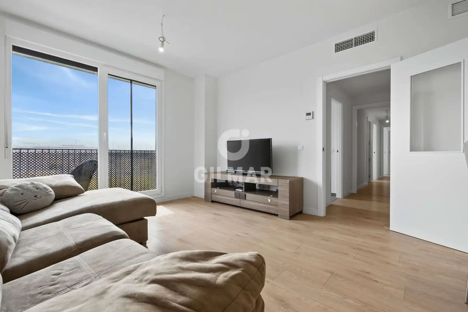 Living room of Flat for sale in Dos Hermanas  with Heating, Storage room and Swimming Pool