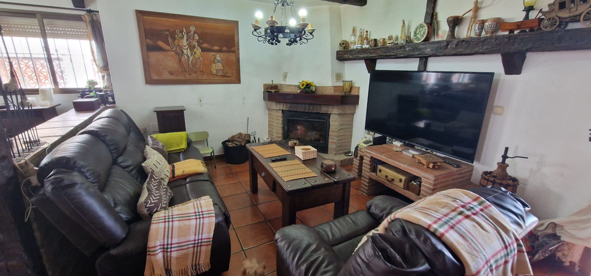 Living room of Single-family semi-detached for sale in Manilva  with Terrace