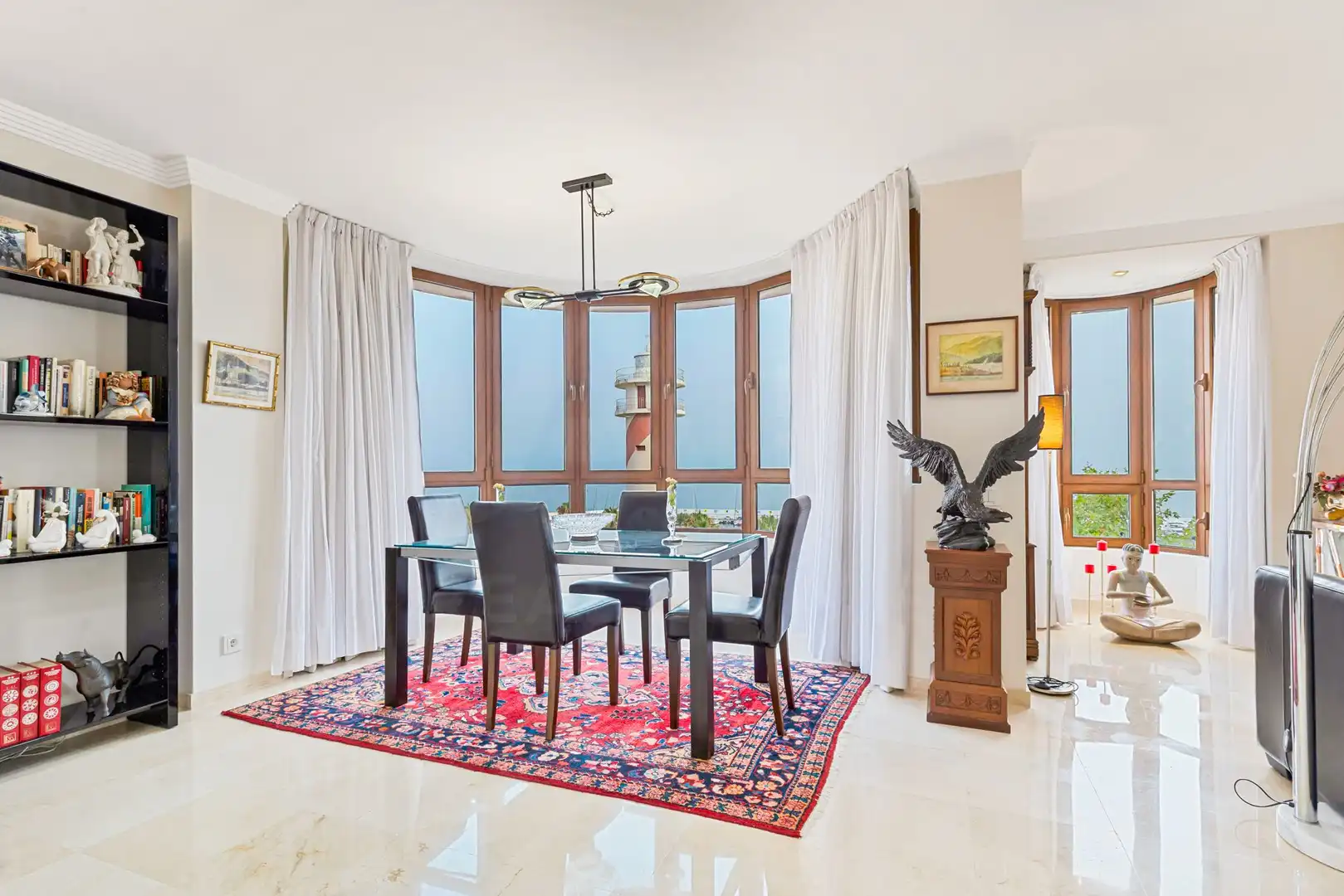 Dining room of Flat for sale in Marbella  with Air Conditioner, Heating and Terrace