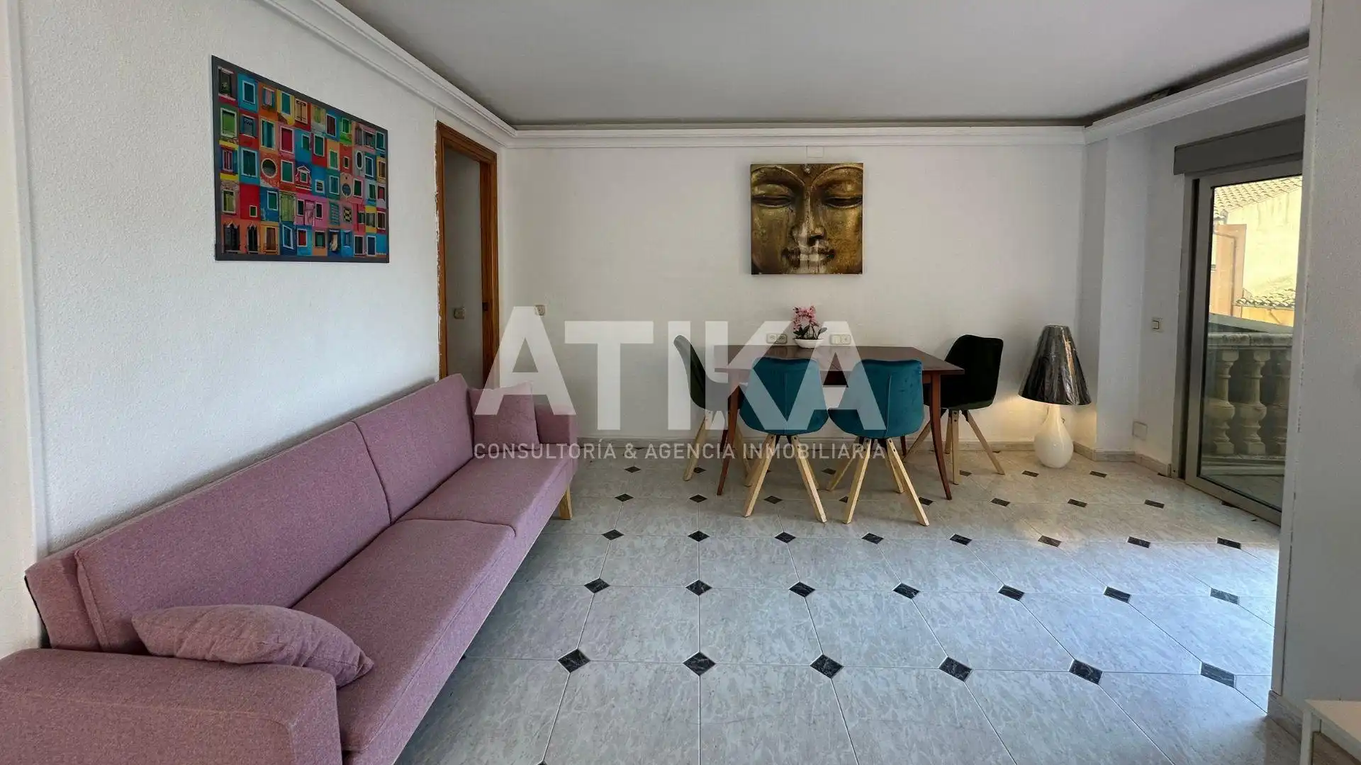 Sala de estar de Casa o chalet en venta en Banyeres de Mariola con Aire acondicionado, Calefacción y Terraza