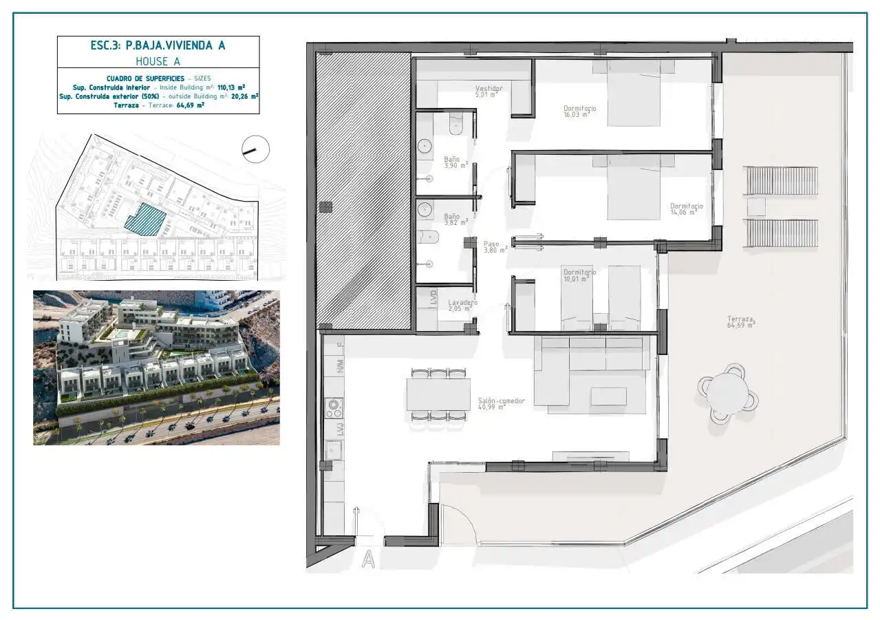 Apartament amb terrassa en venda a El Hornillo, imagen 17