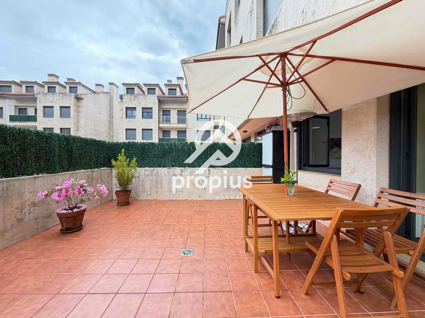 Terrace of Flat for sale in Llanes  with Heating, Terrace and Storage room