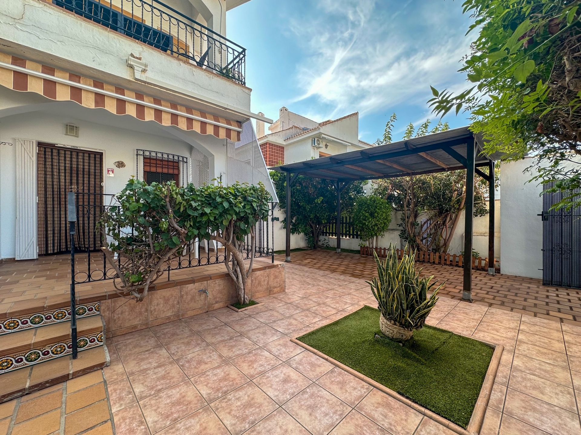 Garden of House or chalet for sale in Pilar de la Horadada  with Private garden, Storage room and Furnished