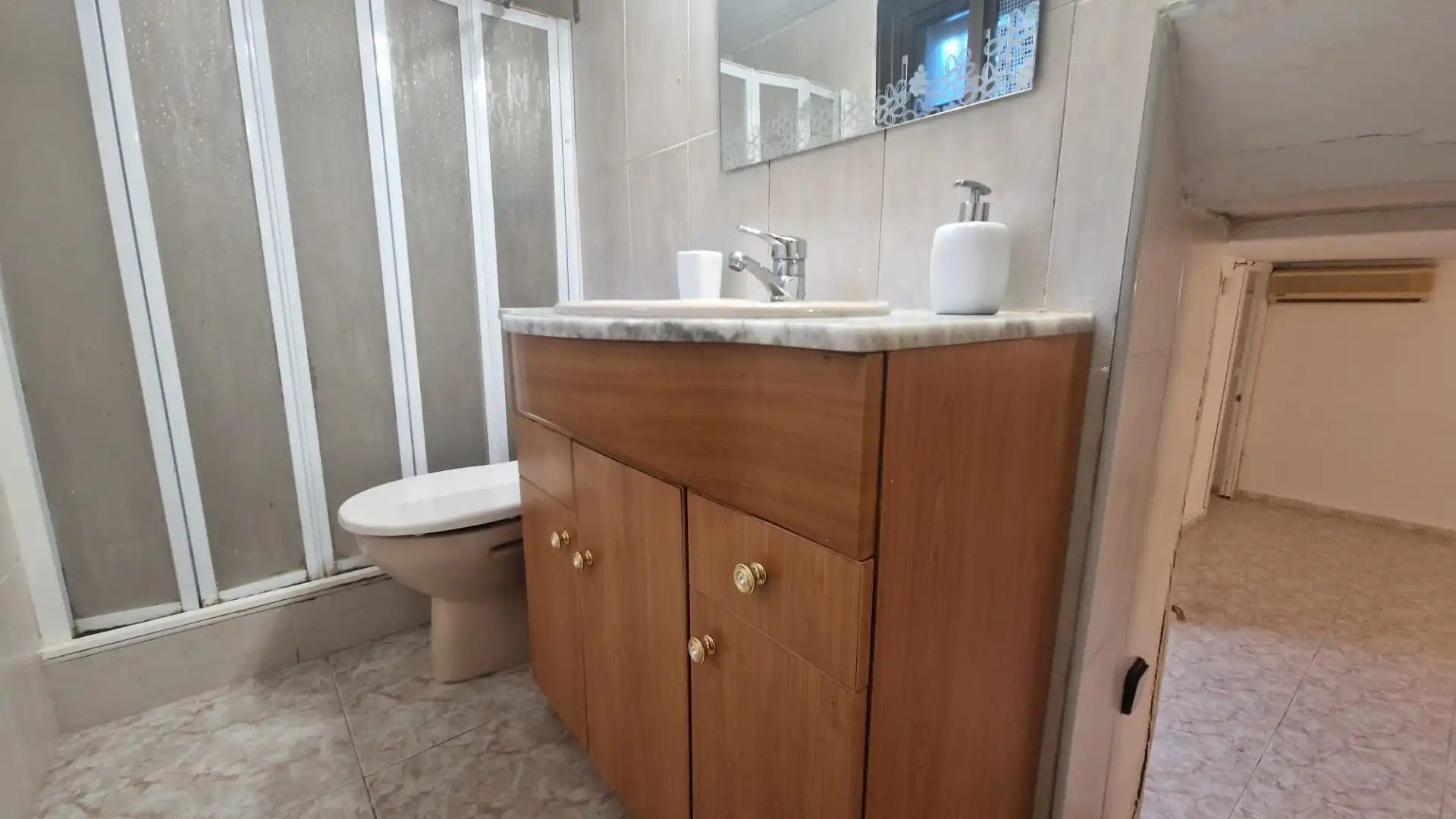 Bany de Apartament en venda en Castelldefels amb Aire condicionat i Alarma
