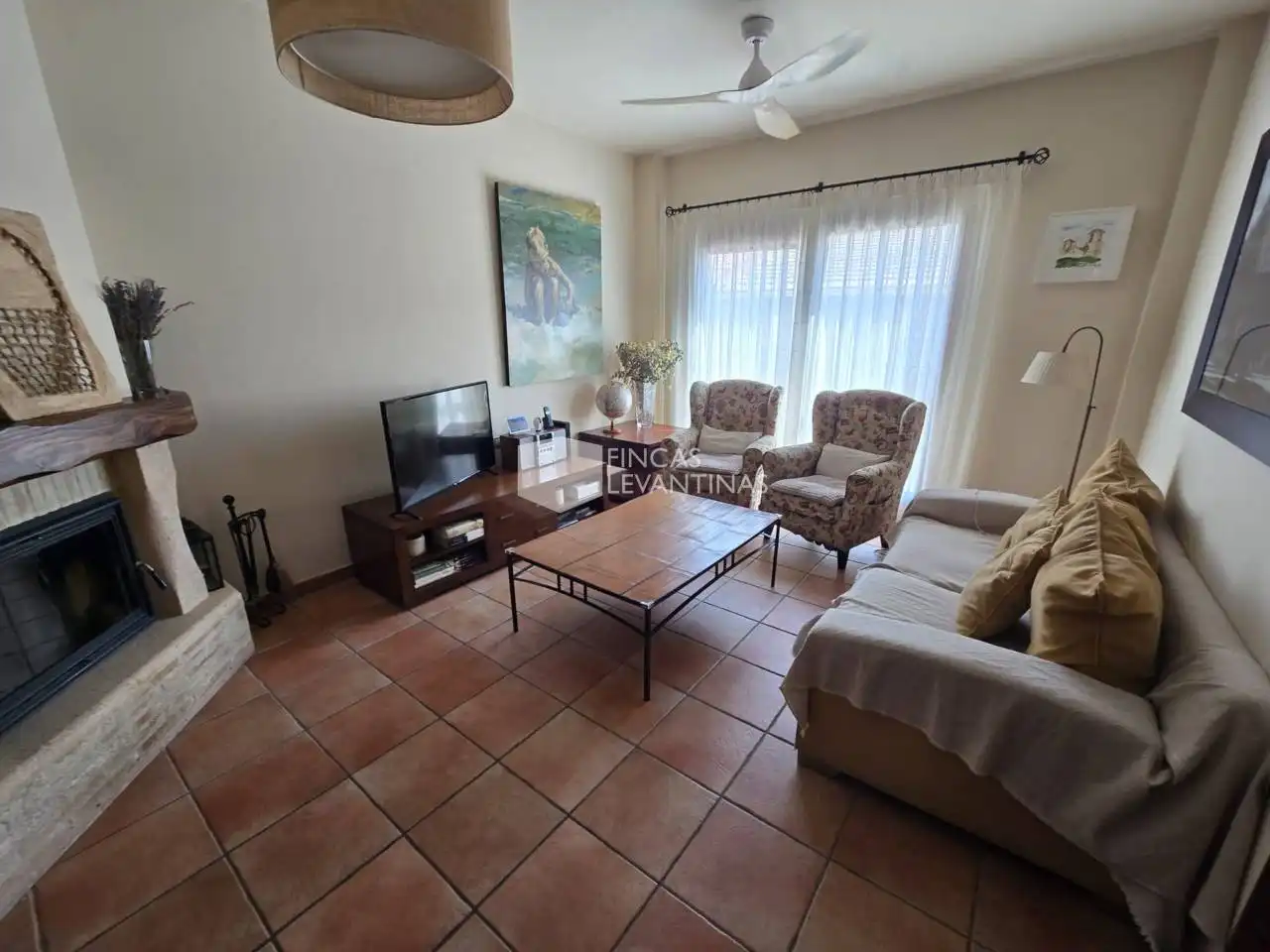 Sala de estar de Casa o chalet en venta en San Vicente del Raspeig / Sant Vicent del Raspeig con Terraza y Amueblado