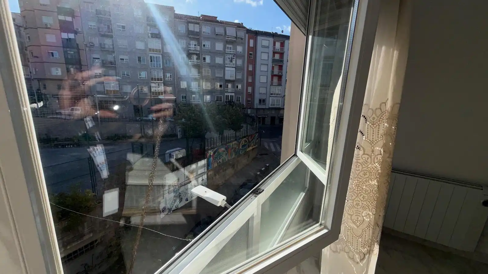 Terrassa de Pis de lloguer en Ourense Capital  amb Calefacció i Moblat