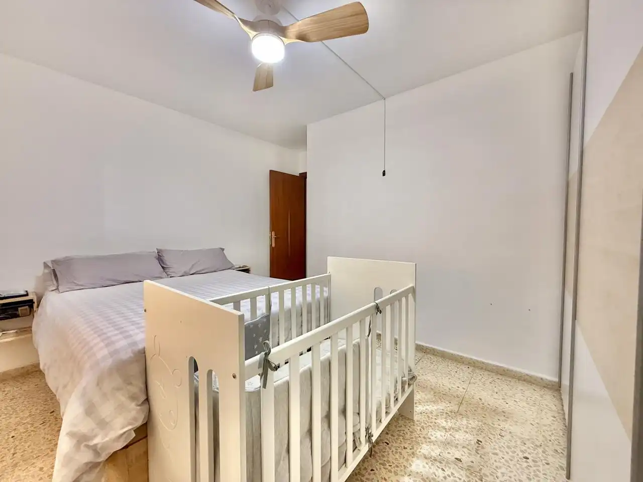 Bedroom of Flat for sale in  Palma de Mallorca  with Air Conditioner, Heating and Balcony