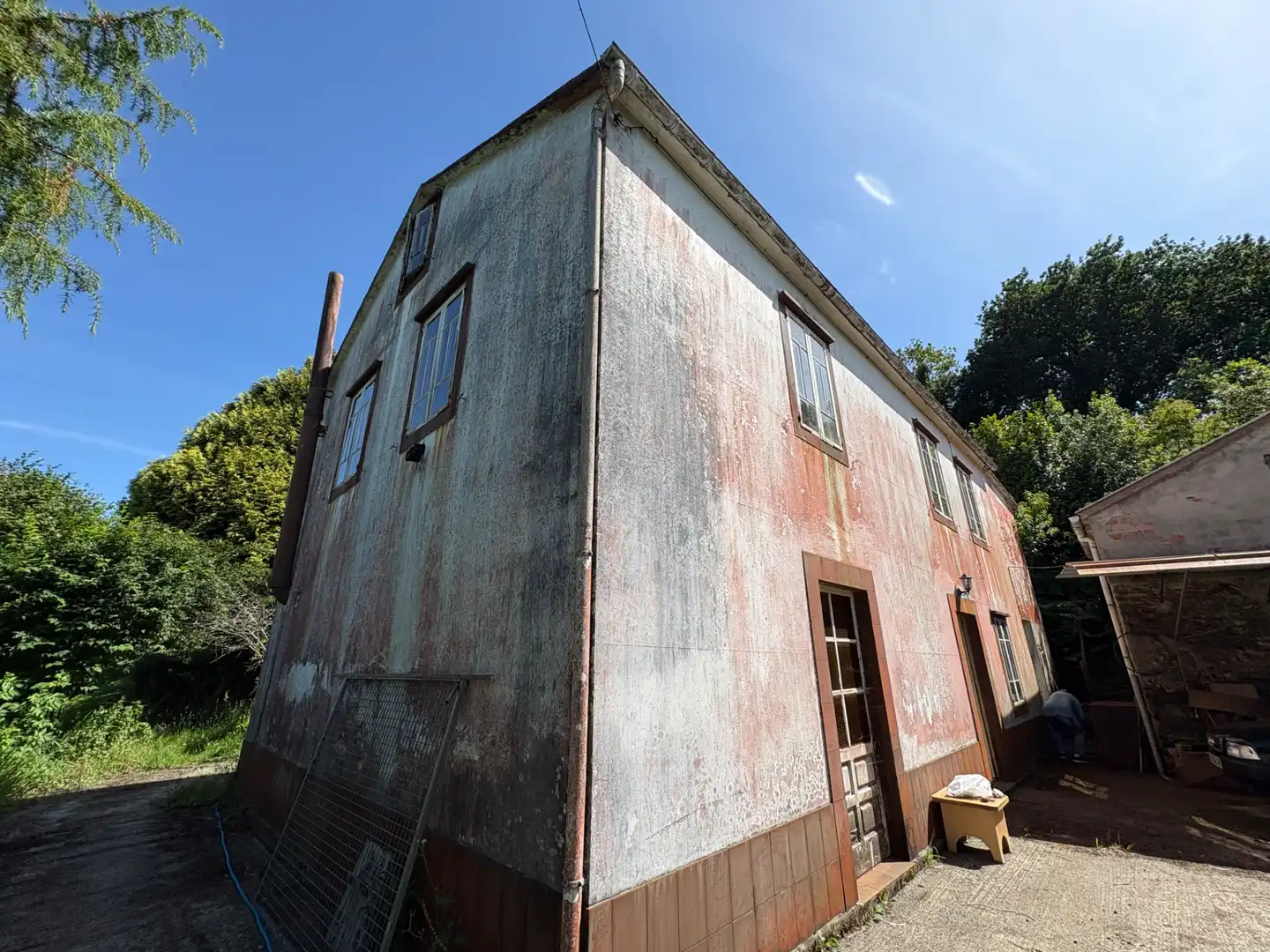 Vista exterior de Casa o chalet en venta en San Sadurniño con Jardín privado, Trastero y Amueblado