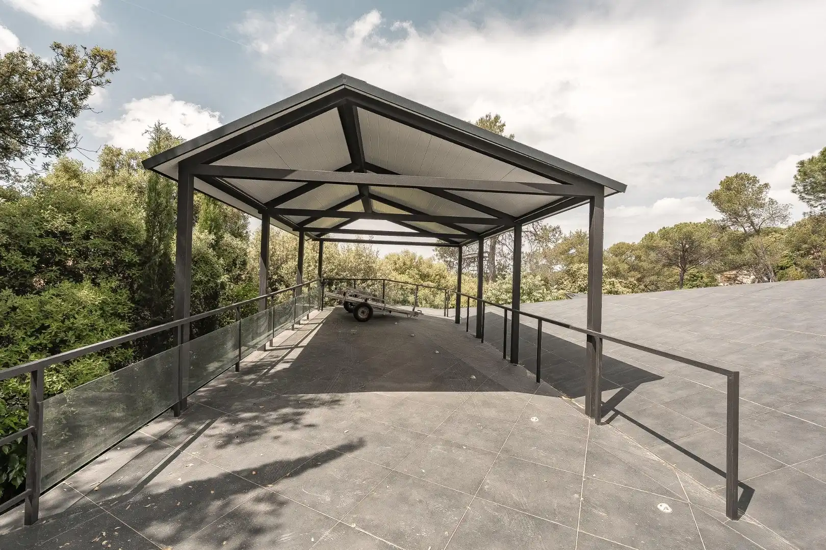 Terrassa de Casa o xalet en venda en Vacarisses amb Aire condicionat, Calefacció i Jardí privat