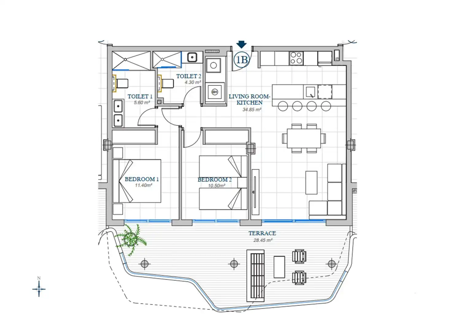 Apartamento con piscina en venta en El Higuerón, imagen 15