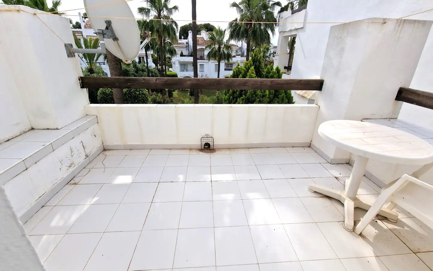 Terrassa de Apartament en venda en Mijas amb Aire condicionat, Terrassa i Moblat
