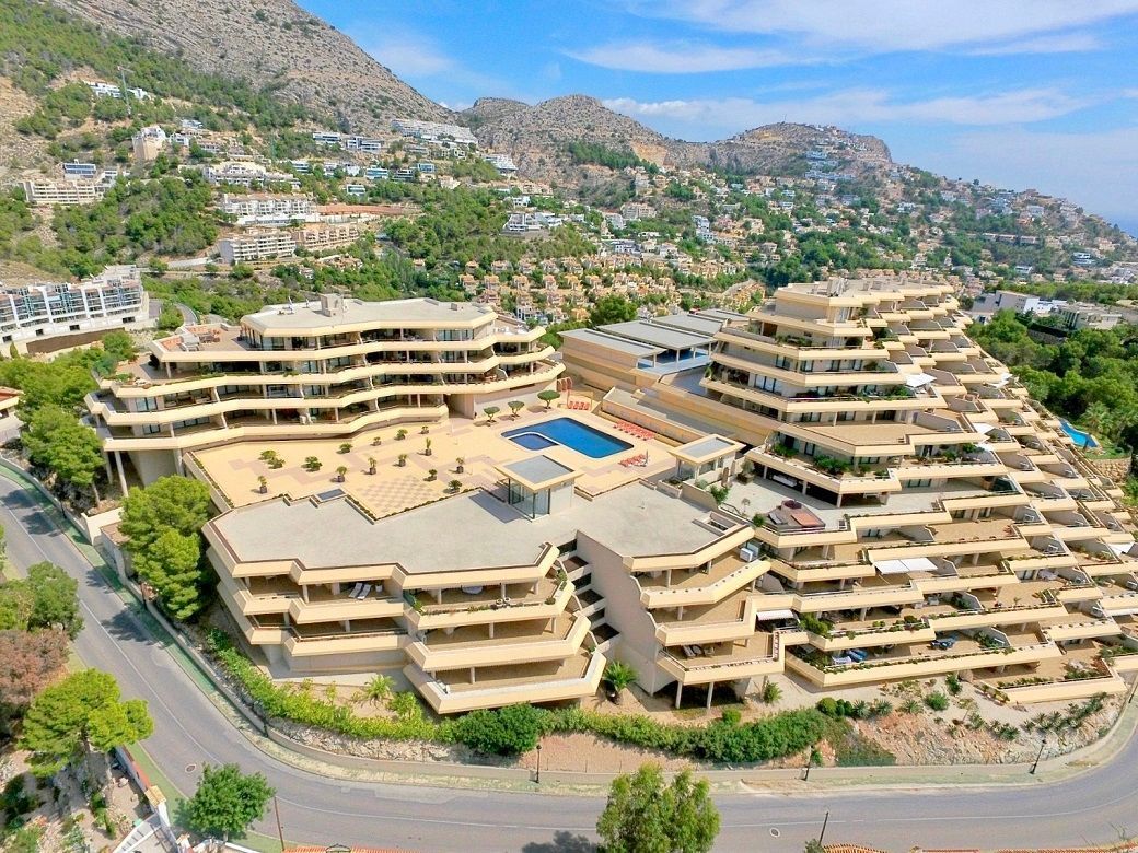 Exterior view of Apartment for sale in Altea  with Air Conditioner, Heating and Terrace
