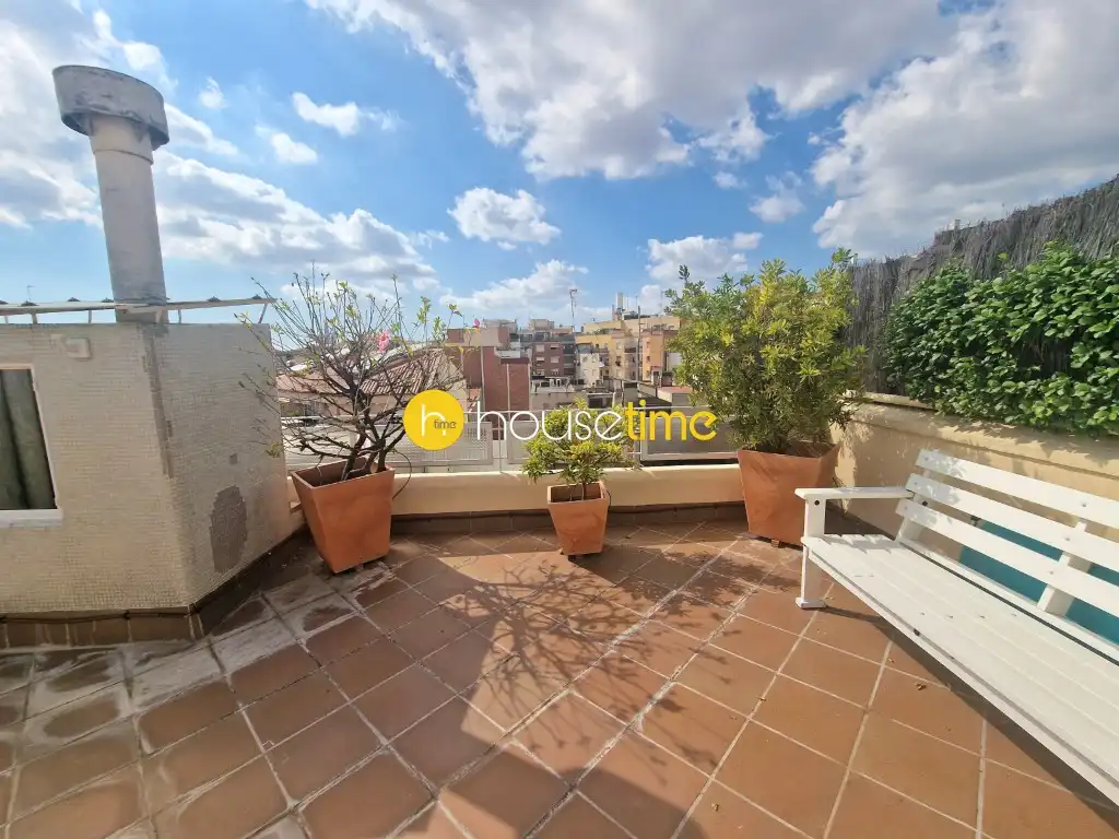Terraza de Ático en venta en Barcelona