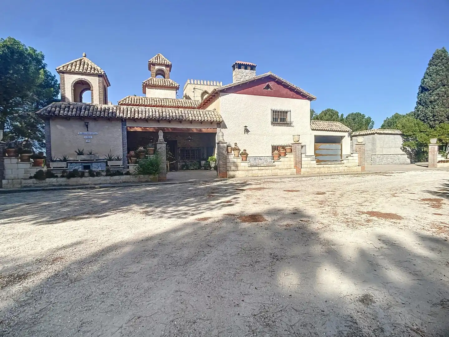 Vista exterior de Finca rústica en venta en Tibi con Jardín privado, Terraza y Trastero