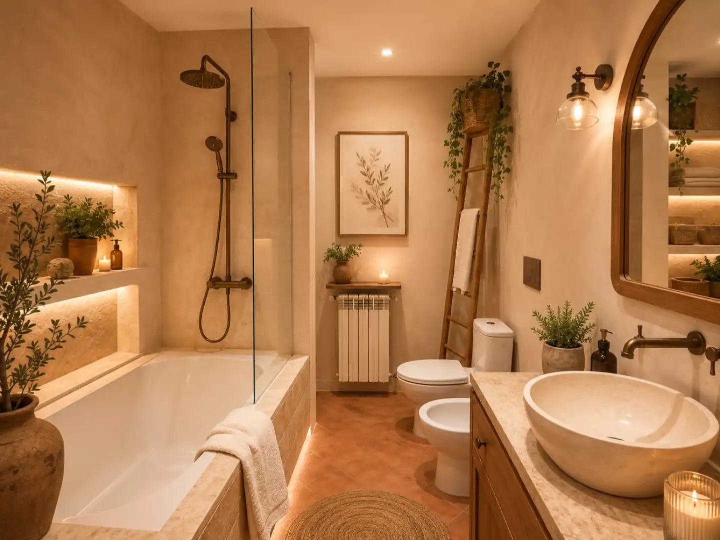 Baño de Piso en venta en  Palma de Mallorca con Calefacción, Jardín privado y Trastero