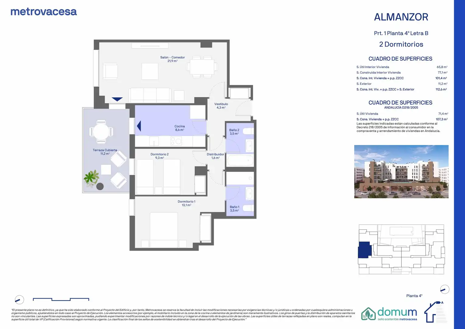 Appartement à vendre à Parcela R. Palmas Altas, imagen 2