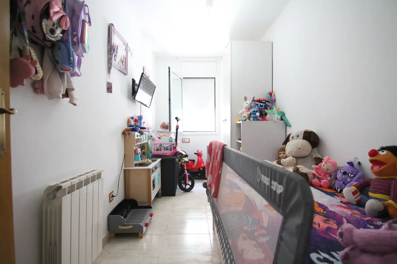 Schlafzimmer von Wohnung zum Verkauf in Olesa de Montserrat mit Klimaanlage, Heizung und Ofen