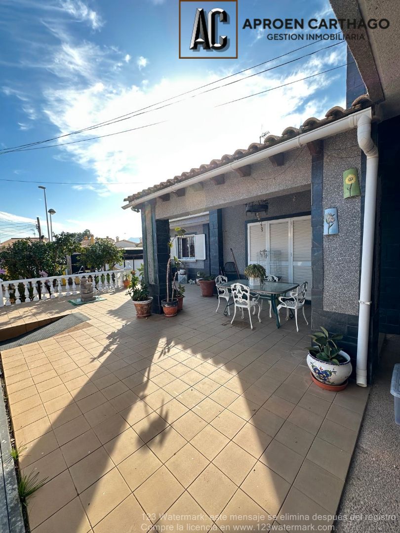 Terrace of House or chalet for sale in Cartagena  with Air Conditioner, Heating and Private garden