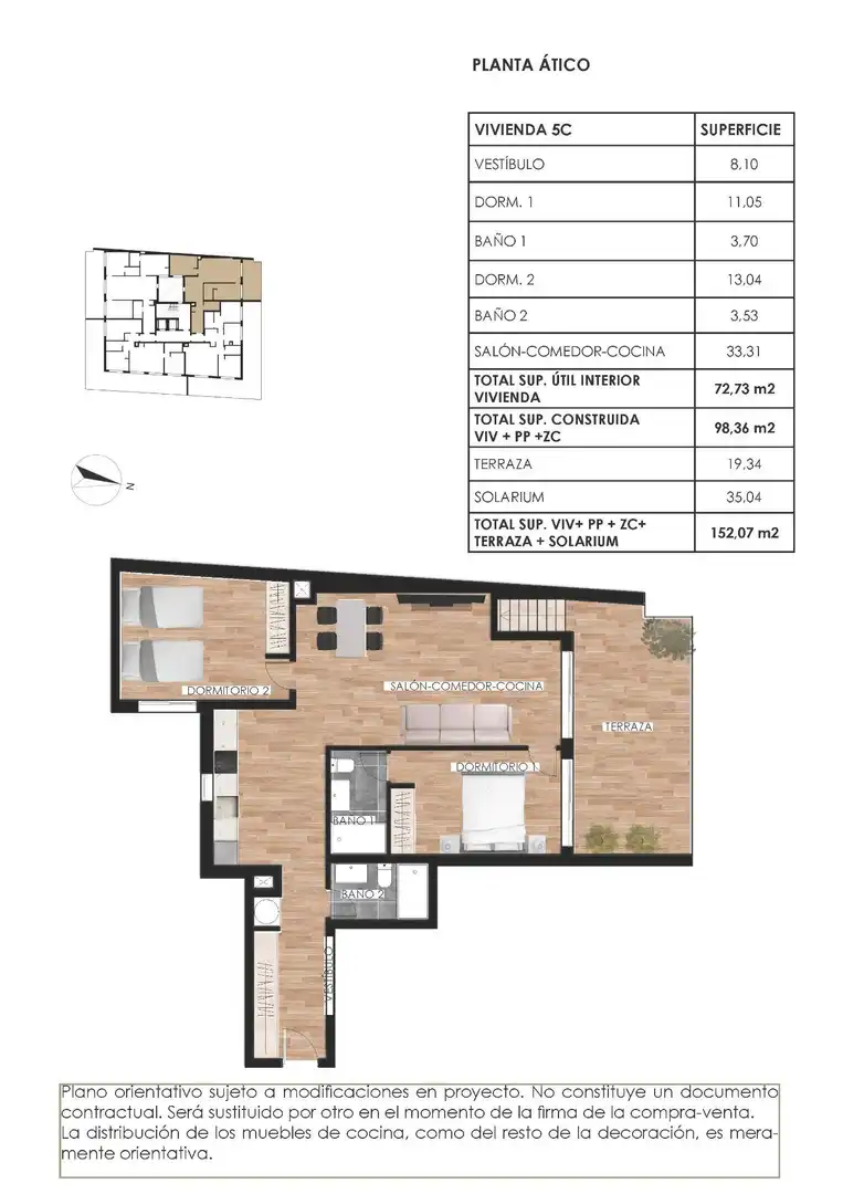 Penthouse mit Pool zum Verkauf in Centro, imagen 36