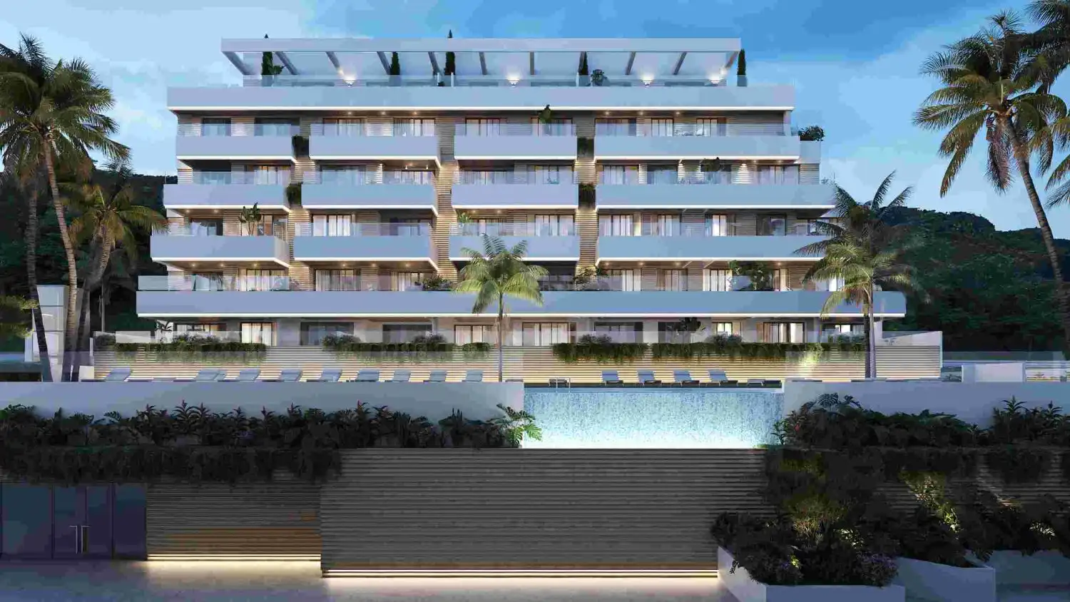 Vista exterior de Piso en venta en Torremolinos con Aire acondicionado, Calefacción y Parquet