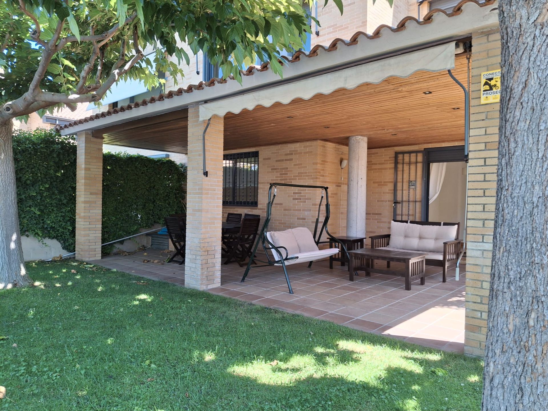 Garden of Single-family semi-detached to rent in Villanueva de la Cañada  with Heating, Private garden and Parquet flooring