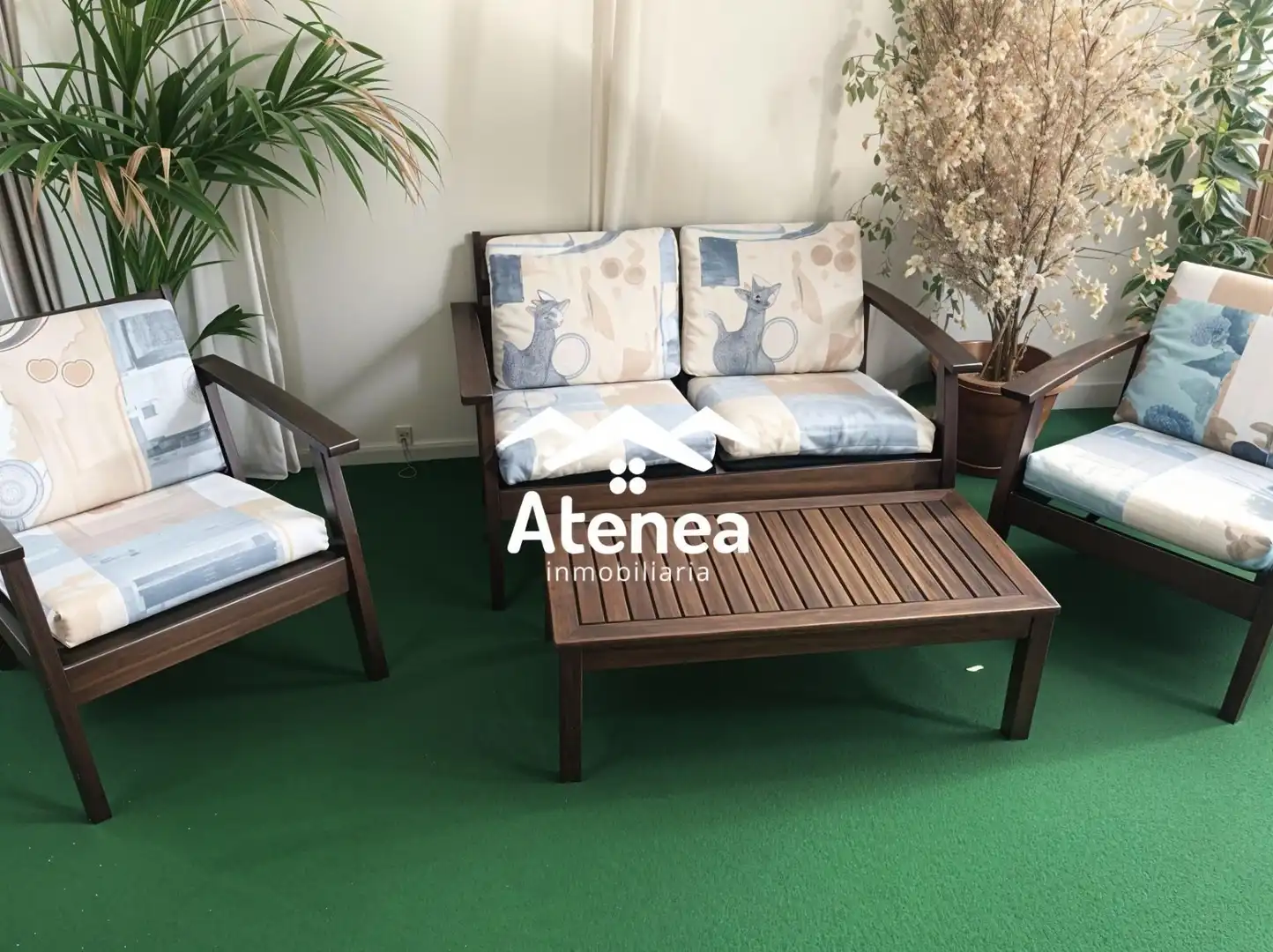 Garden of Lofts for sale in Albacete  with Air Conditioner, Terrace and Furnished
