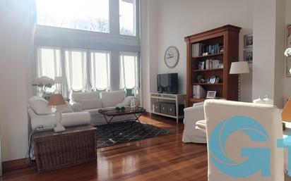 Living room of Flat for sale in Usurbil  with Heating, Terrace and Storage room