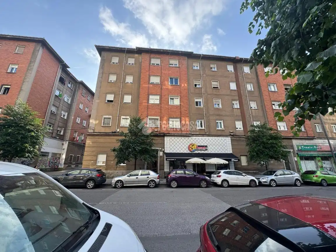 Exterior view of Flat for sale in Gijón   with Furnished