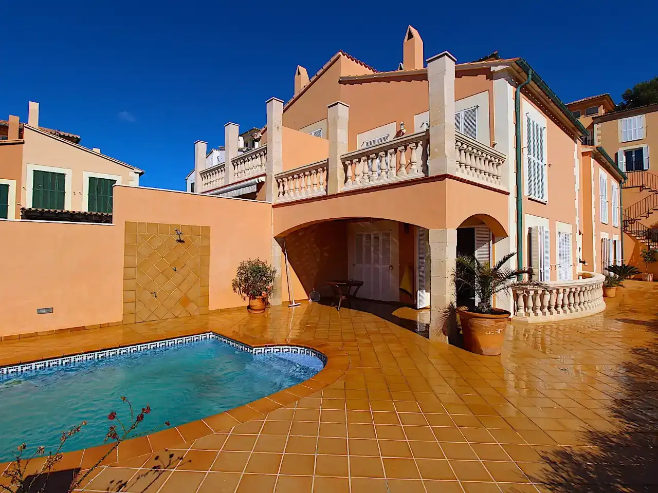 Swimming pool of Houses for sale in Capdepera  with Air Conditioner, Swimming Pool and Balcony