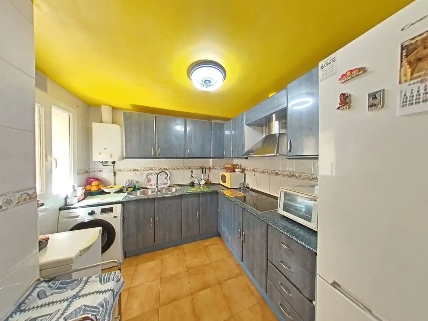Kitchen of Flat for sale in Málaga  with Air Conditioner, Furnished and Balcony