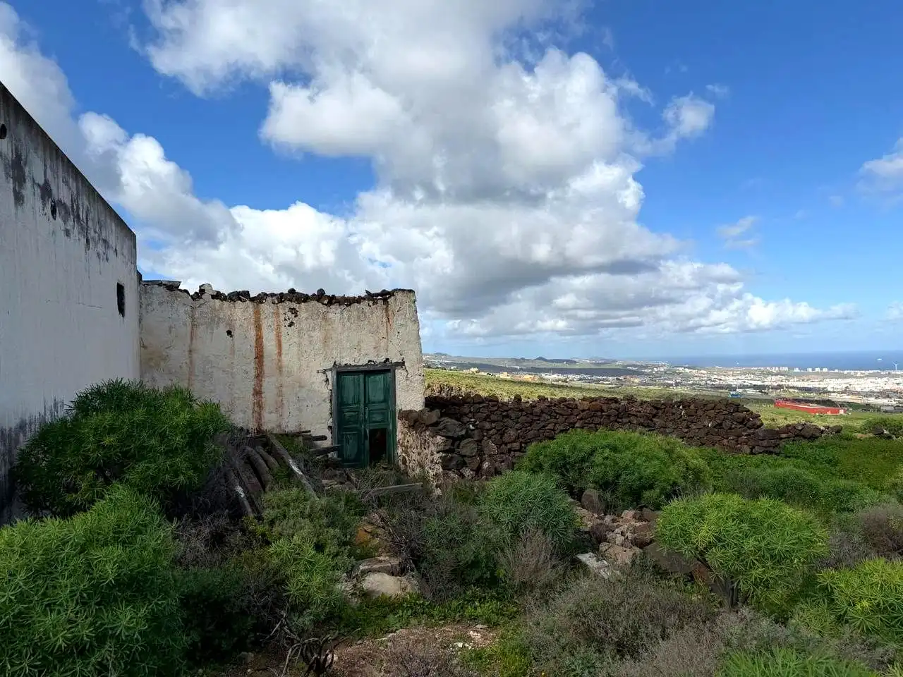 Vista exterior de Finca rústica en venta en Telde con Jardín privado y Terraza