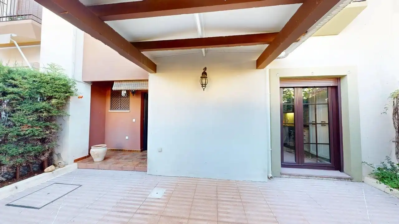 Terraza de Casa adosada de alquiler en Guillena con Aire acondicionado, Calefacción y Jardín privado